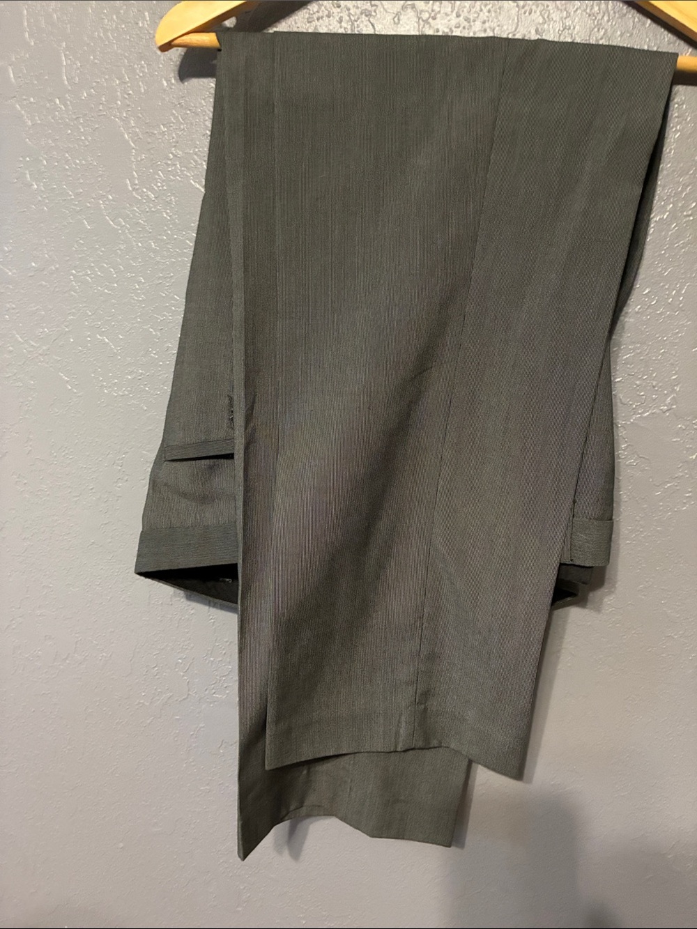 Calvin Klein Black Pinstripe Dress Pants